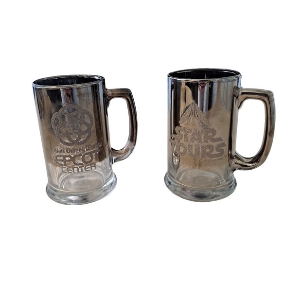 Disney Dining Disney Star Tour Epcot Center Beer Stein Mug 98s Walt